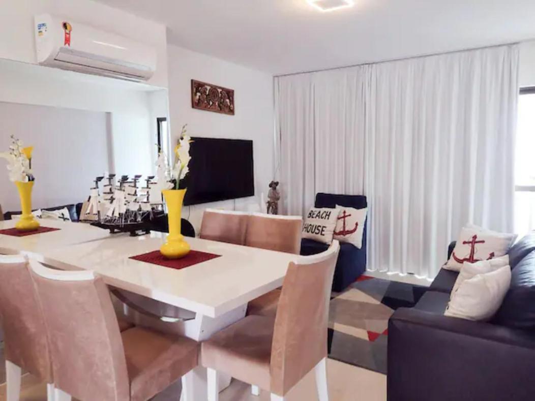 Apartamento Porto Beach Residence Порту-де-Галиньяш Экстерьер фото